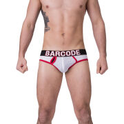 - "Mesh Brief Twenty 9 - White/Red/Black" (SALE!) 