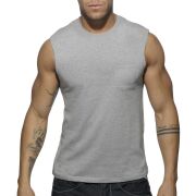 - "Basic Tank Top - Heather Grey" 