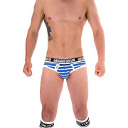 - "Gary Home Brief - Blue/White/Black" (SALE!) 