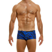 - "Tiger Brazil Cut Boxer - Blue" 