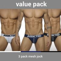 - "Mesh Jock Push Up Three Pack" ( 3 .) 