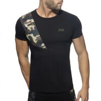  "AD Cotton T-Shirt - Black" 