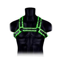 - "Ouch! - Glow In The Dark Bonded Leather Buckle Bulldog Harness" 