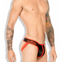 - "Low Rise Jockstrap - Black/Red" 