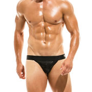 - "Glitter Tanga Brief - Black" 