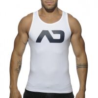 - "Basic AD Tank Top - White" 