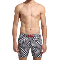 - "Allover Optical Medium Boardshort" (. !) 