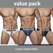 - "Mesh Bikini Push Up Three Pack" ( 3 .) 