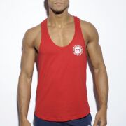 - "Basic Fitness Tank Top - Red" 