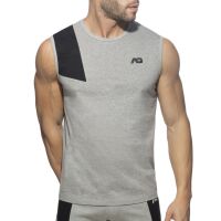 - "AD Cotton Tank Top - Heather Grey" 