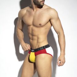 - "Colourful Brief - Black" 