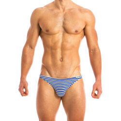 - "Marine Low Cut Brief - Blue" 