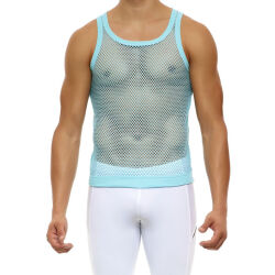 - "C-Through Tanktop - Light Blue" 