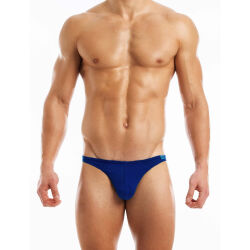 - "Super Low Cut Brief - Blue" 