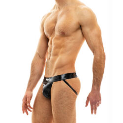 - "Viral Vinyl Jockstrap - Black" 