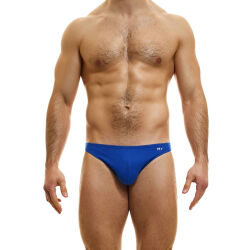 - "Peace Low Cut Brief - Blue" 