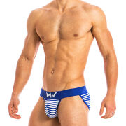 - "Marine Tanga Brief - Blue" 