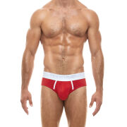 - "Back T Classic Brief - Red" 