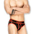 - "Jockstrap Briefs - Red/Black" 