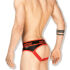 - "Jockstrap Briefs - Red/Black" 
