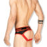 - /  "Jockstrap Briefs - Red/Black" 