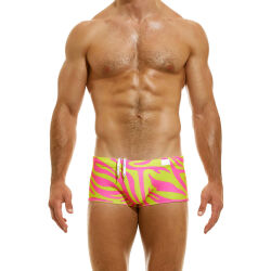 - "Tiger Brazil Cut Boxer - Yellow Neon" 
