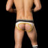 - "Backless Briefs Bond Street - White/Yellow/Black" (SALE!) 