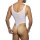   "Fantasy Diamond Bodysuit Thong - White" 