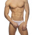 - "Flowery Lace Thong - White" 