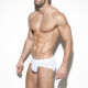 - "Second Skin Basic Briefs - White" 
