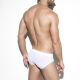 - "Second Skin Basic Briefs - White" 