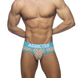 - "Geometric Briefs - Beige" 