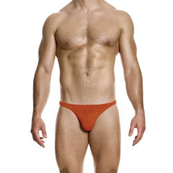 - "Curved Thong - Orange" 