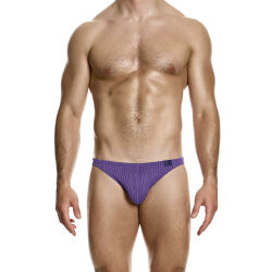 - "Curved Low Cut Brief - Purple" 