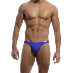 - "Super Low Cut Brief - Blue" 