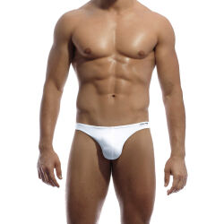 - "Super Low Cut Brief - White" 