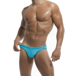 - "Classic Brief - Aqua" 