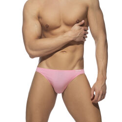 - "Cotton Bikini Briefs - Baby Pink" 