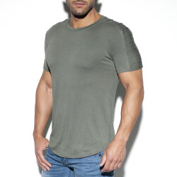  "Basic Ranglan T-Shirt - Khaki" 