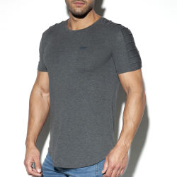  "Basic Ranglan T-Shirt - Charcoal" 