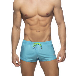 - "Basic Mini Short - Turquoise" 