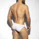 - "Pique Swim Bikini Briefs - White" 