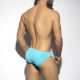 - "Pique Swim Bikini Briefs - Turquoise" 