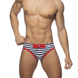 - "Sailor Swim Bikini Brief - Red" 