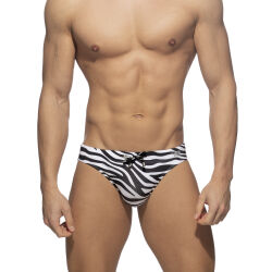 - "Zebra Swim Brief - Black" 