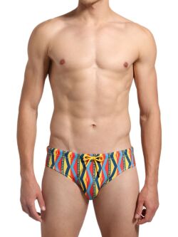 - "Allower Etnico Swim Briefs - Yellow" 