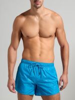 - "Retro Men's Swim Trunks - Mediterranian Blue" (. !) 