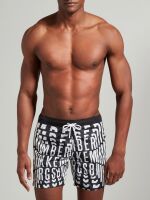 - "All-Over Logo Medium Boardshort - Black" (. !) 