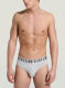 - "Essential - 3-Pack Men's Briefs Grey Melange" ( 3 .) (. !) 