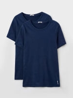  "Essential - T-shirt Crew Neck Navy" ( 2 .) (. !) 